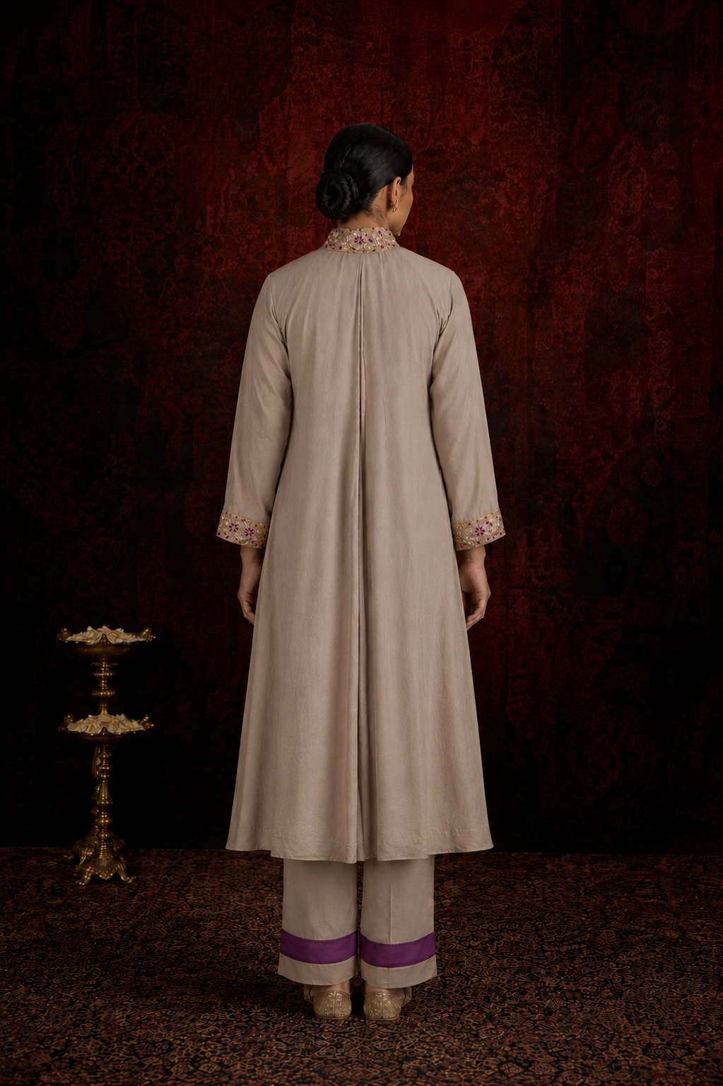 Noor Mulmul Kurta Set
