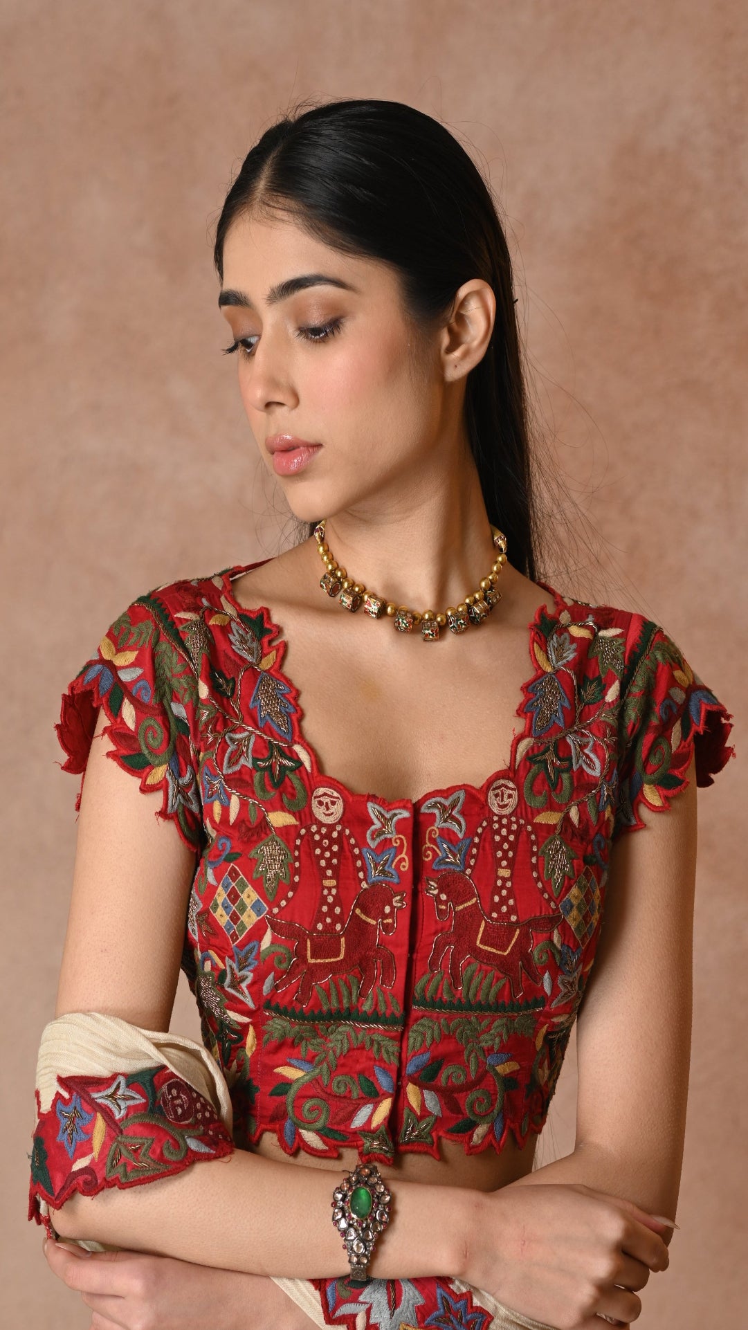 Regal Reverie Blouse