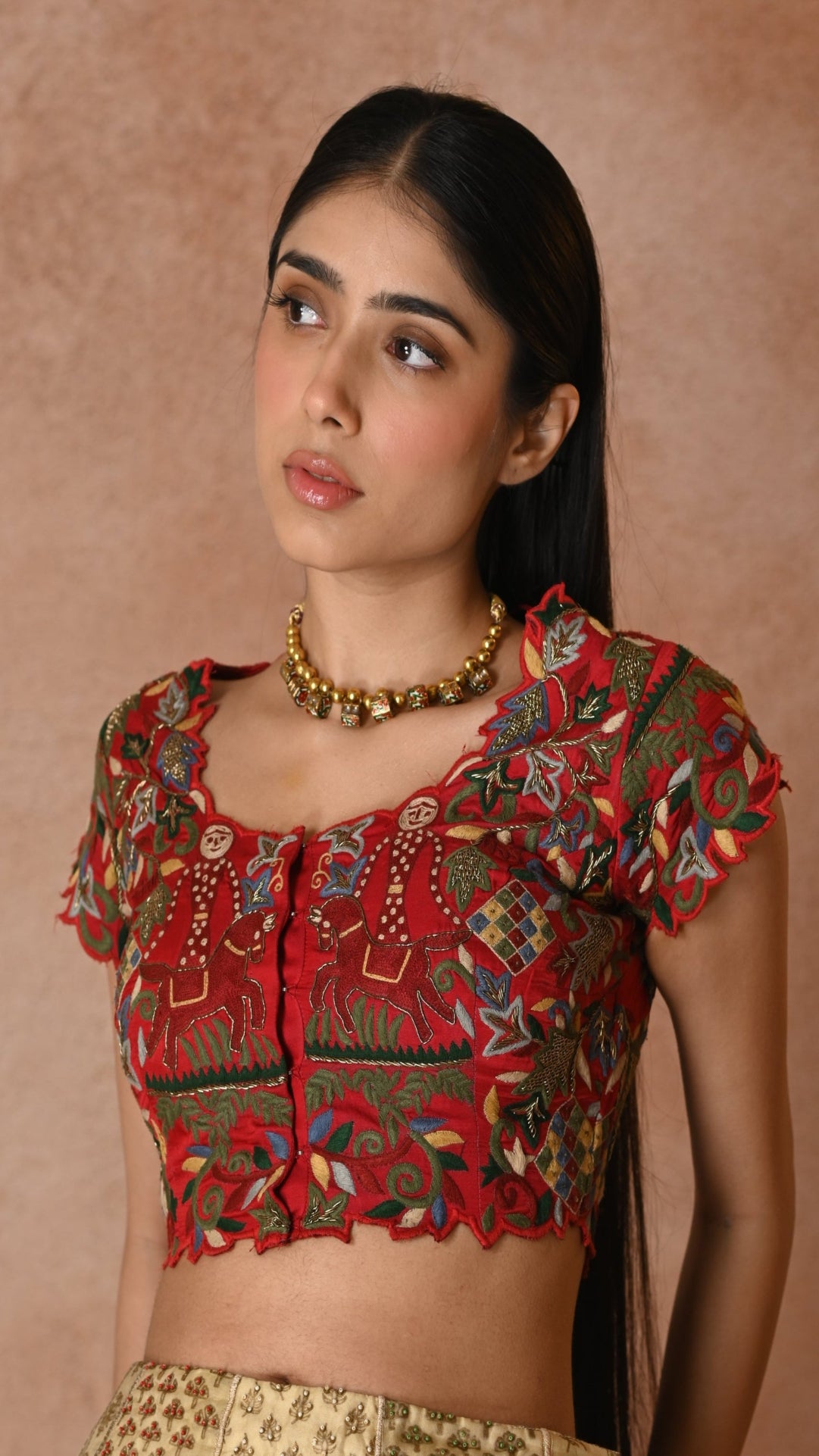 Regal Reverie Blouse