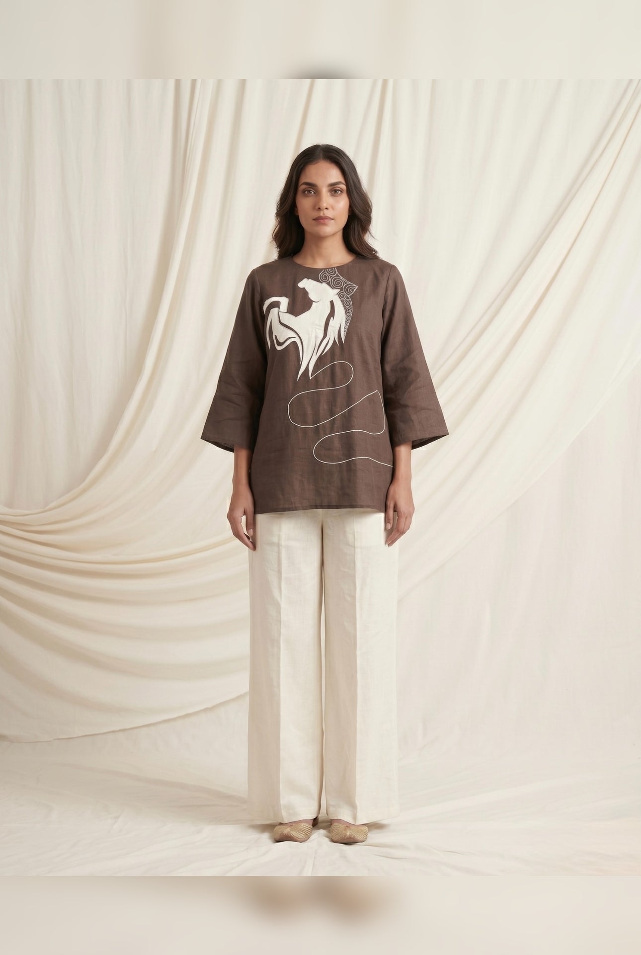 Mrigaya Linen Co-ord Set