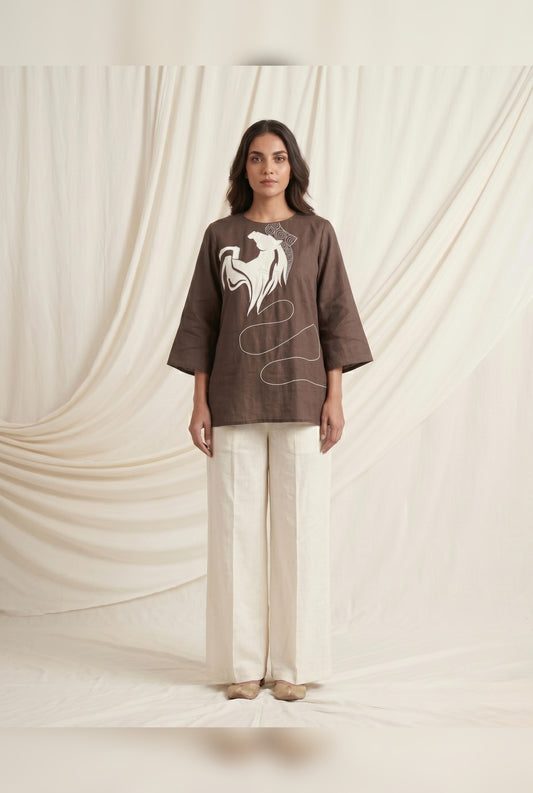 Mrigaya Linen Co-ord Set