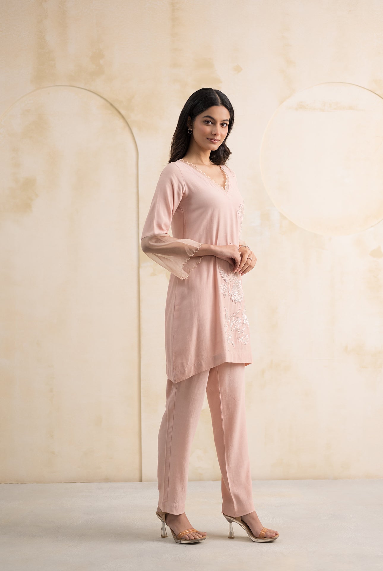 Blush Elegance Coord Set
