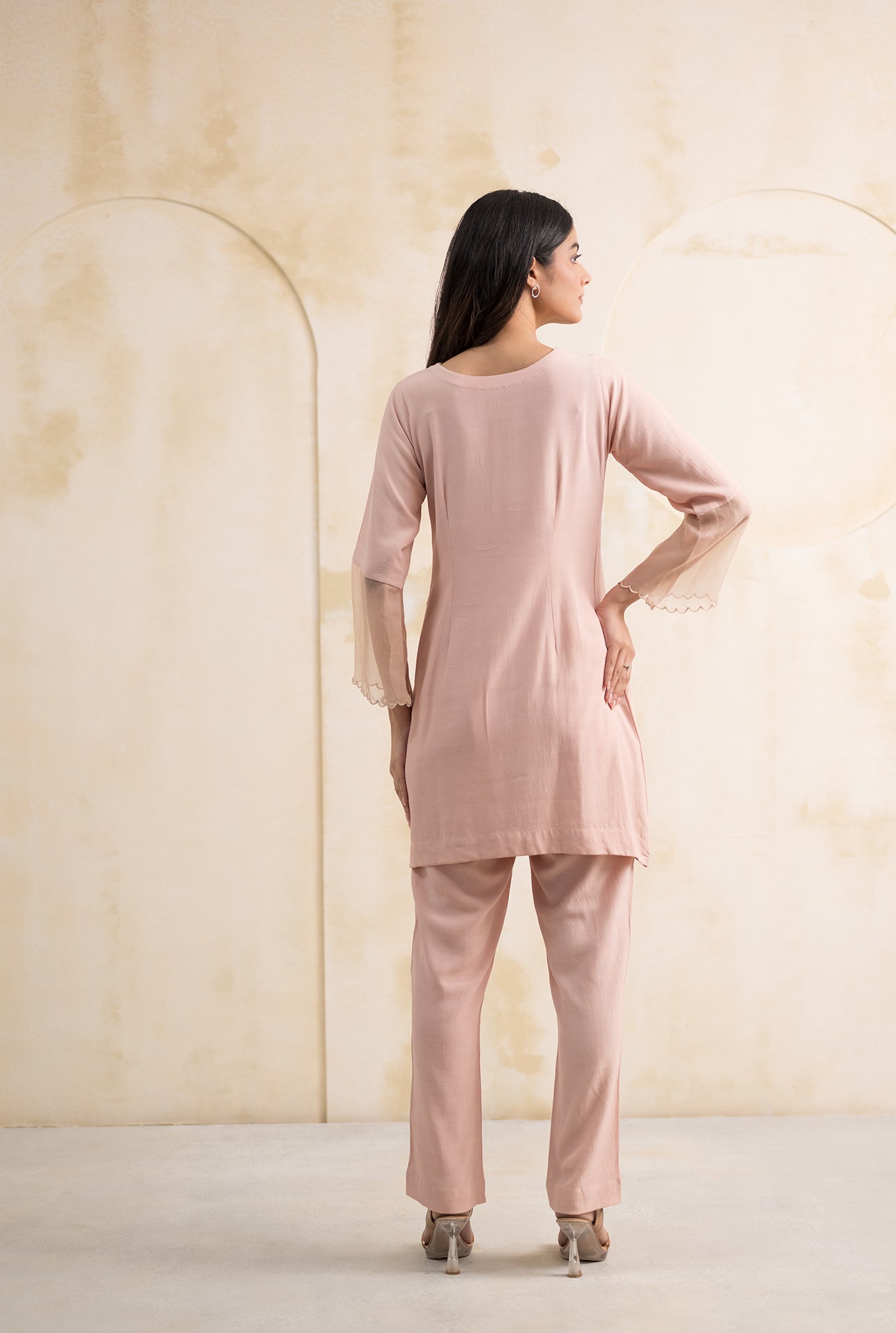 Blush Elegance Coord Set