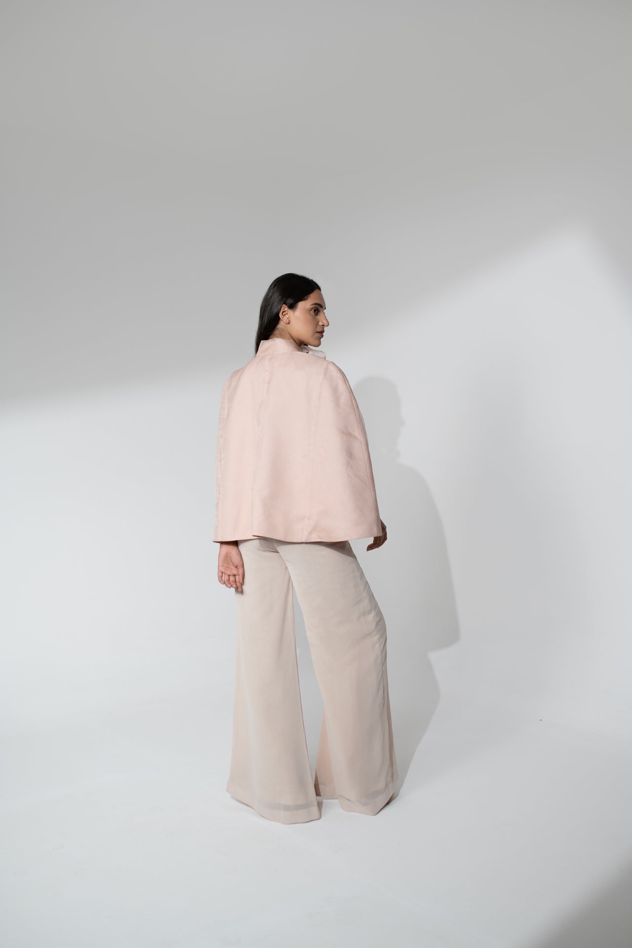 Thread Work Organza Cape